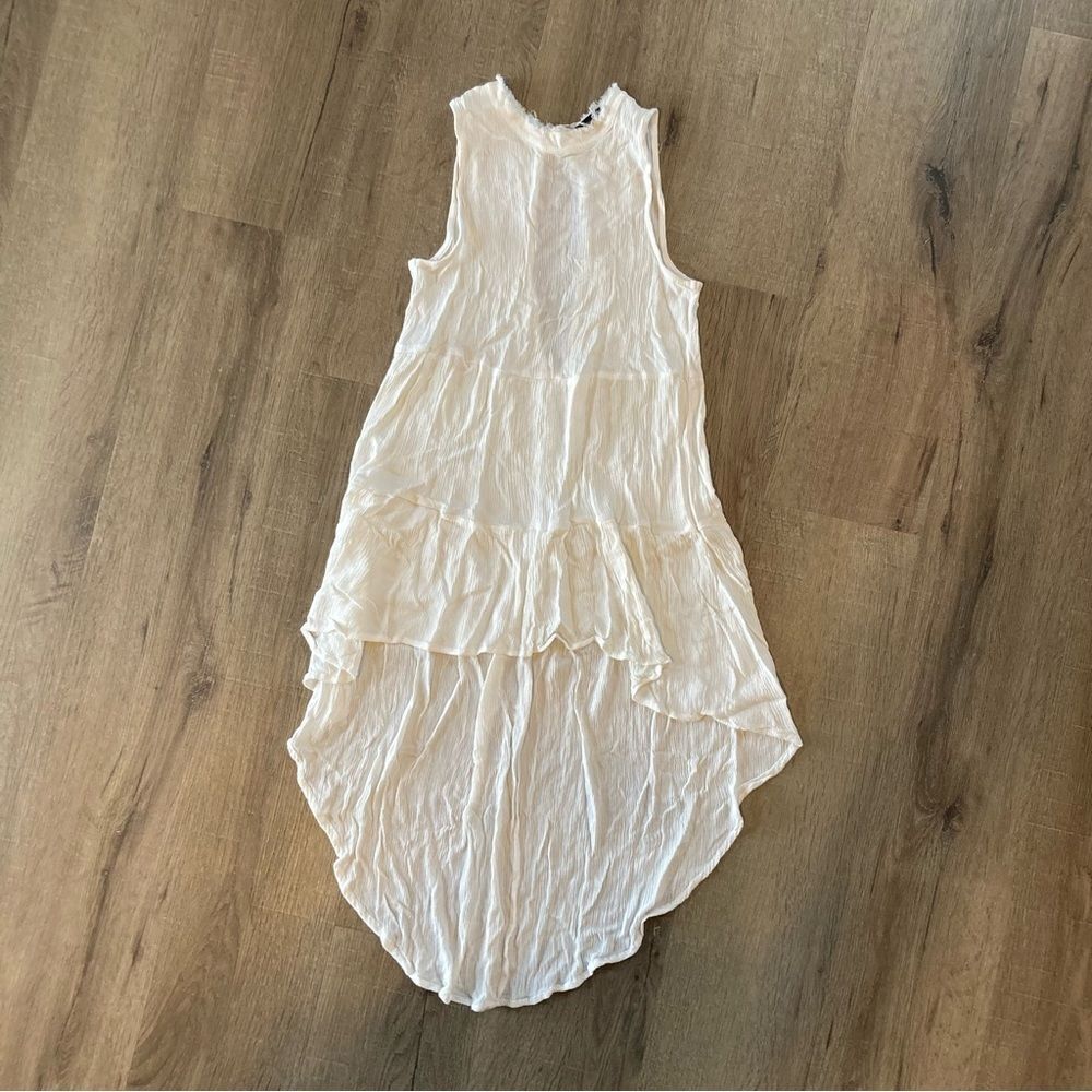 Level Up Flowy High Low Dress S EUC
